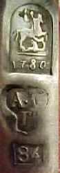 dubious hallmark
Moskow 1780 dubious hallmark
Moskow 1780
